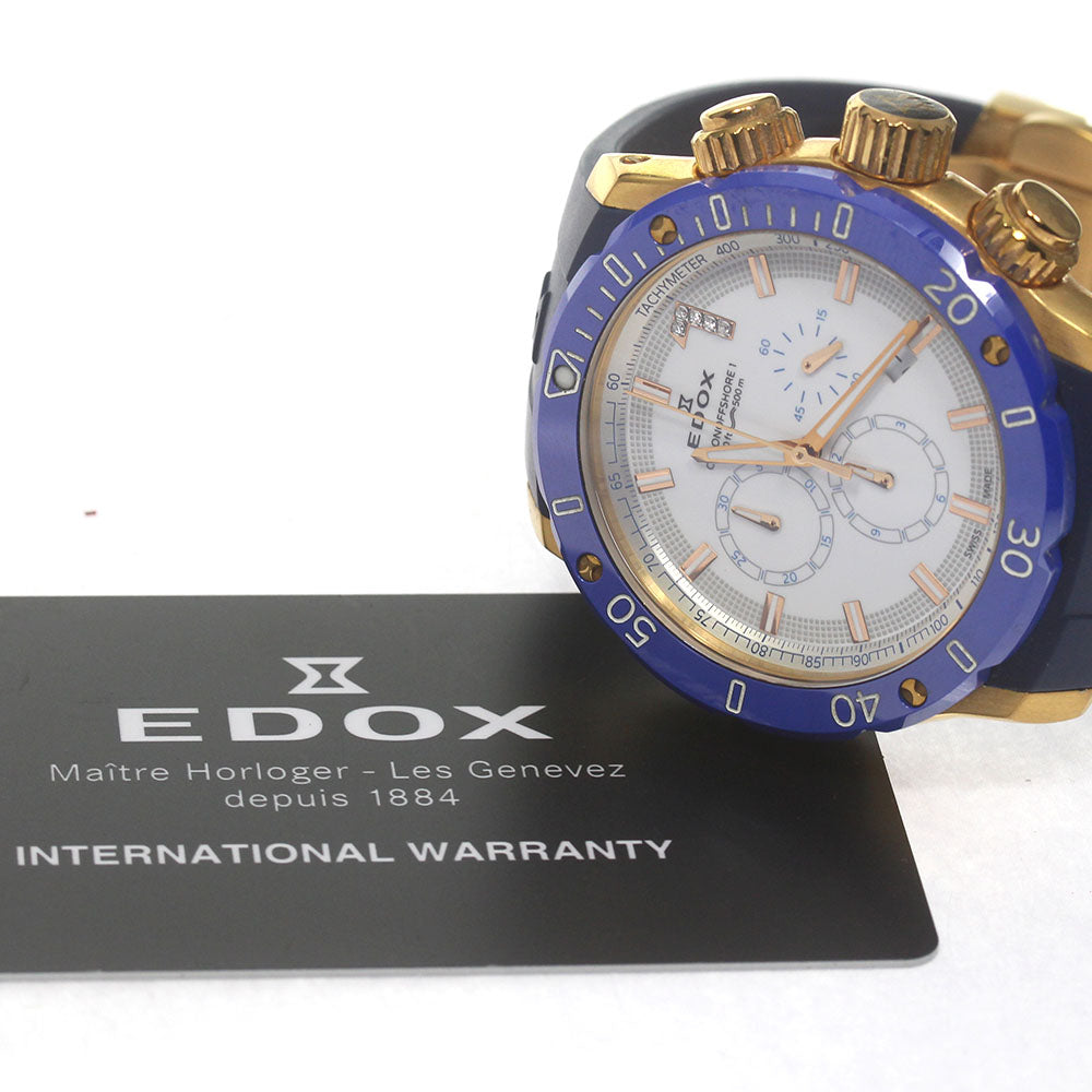 EDOX Chrono Offshore 1 10221 Chronograph Limited edition Quartz Men's_835097