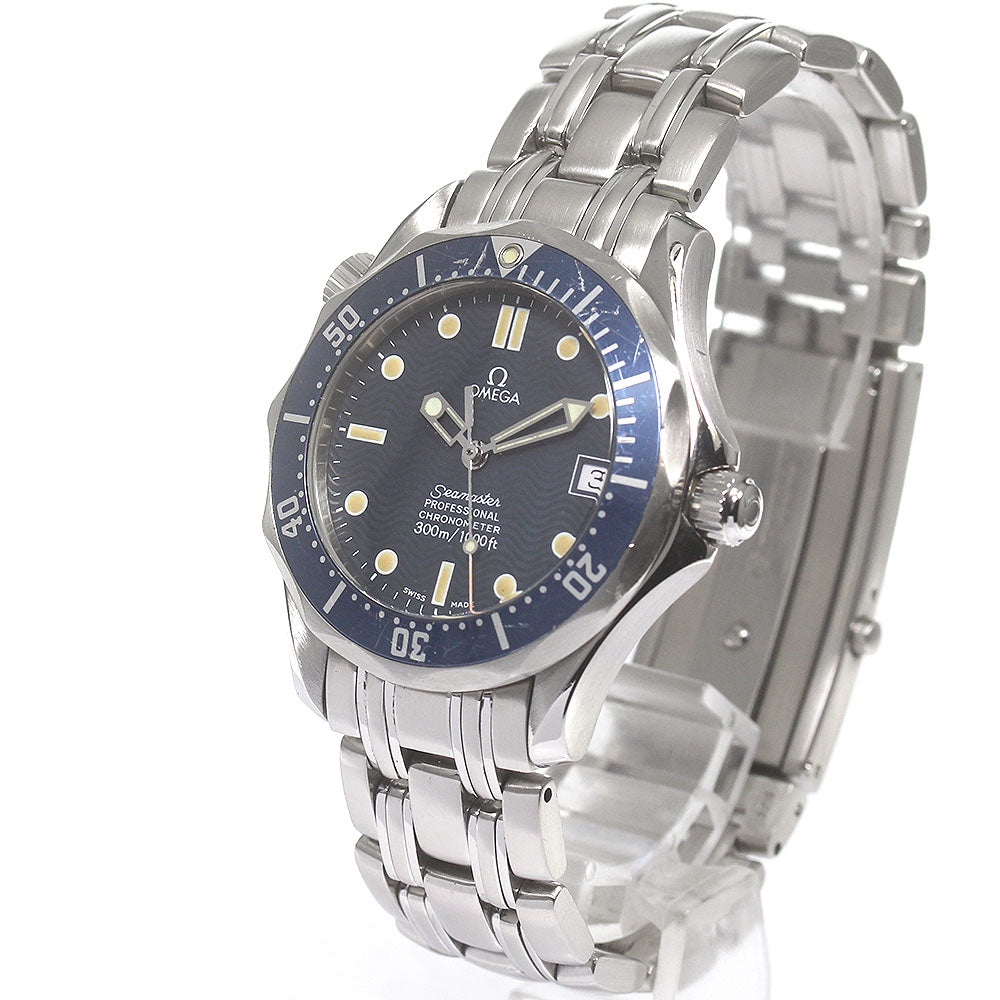 OMEGA Seamaster 300m 2551.80 Date Navy Dial Automatic Boy's Watch_835108