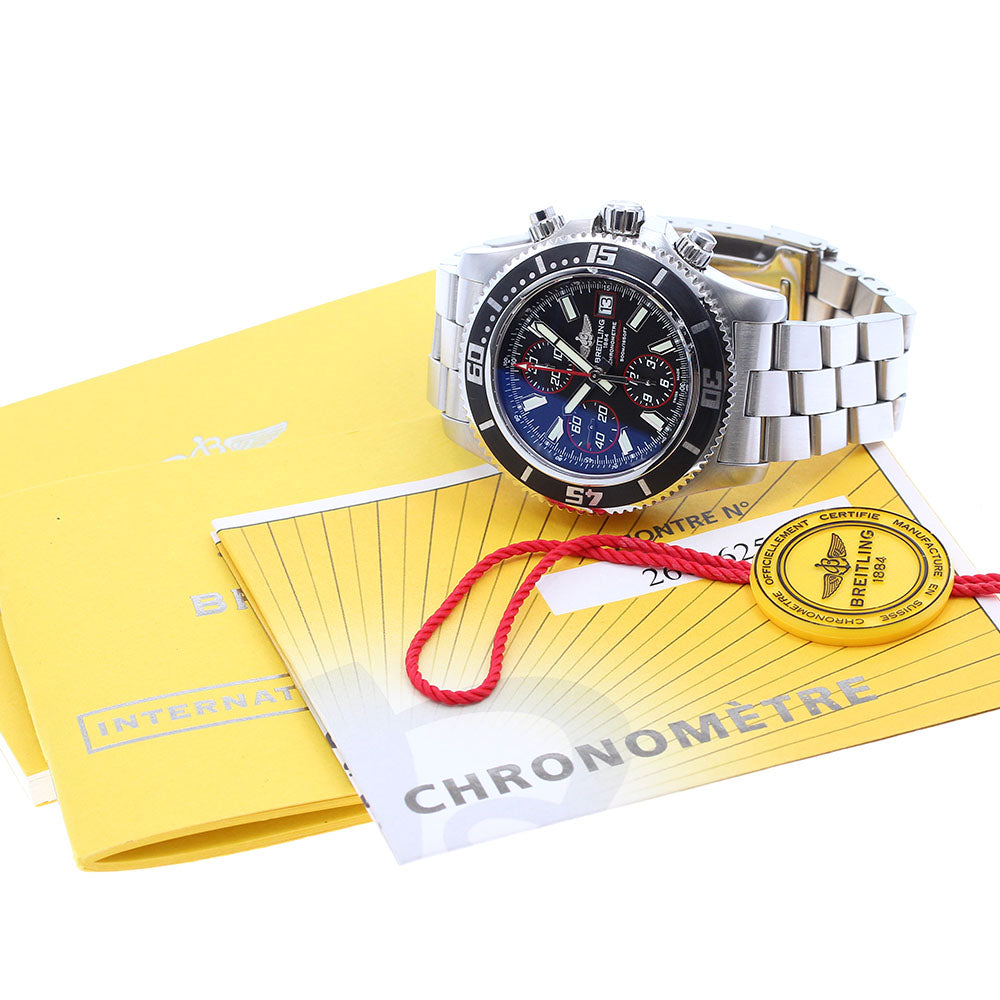 BREITLING Super Ocean A13341 Chronograph black Dial Automatic Men's Watch_835113