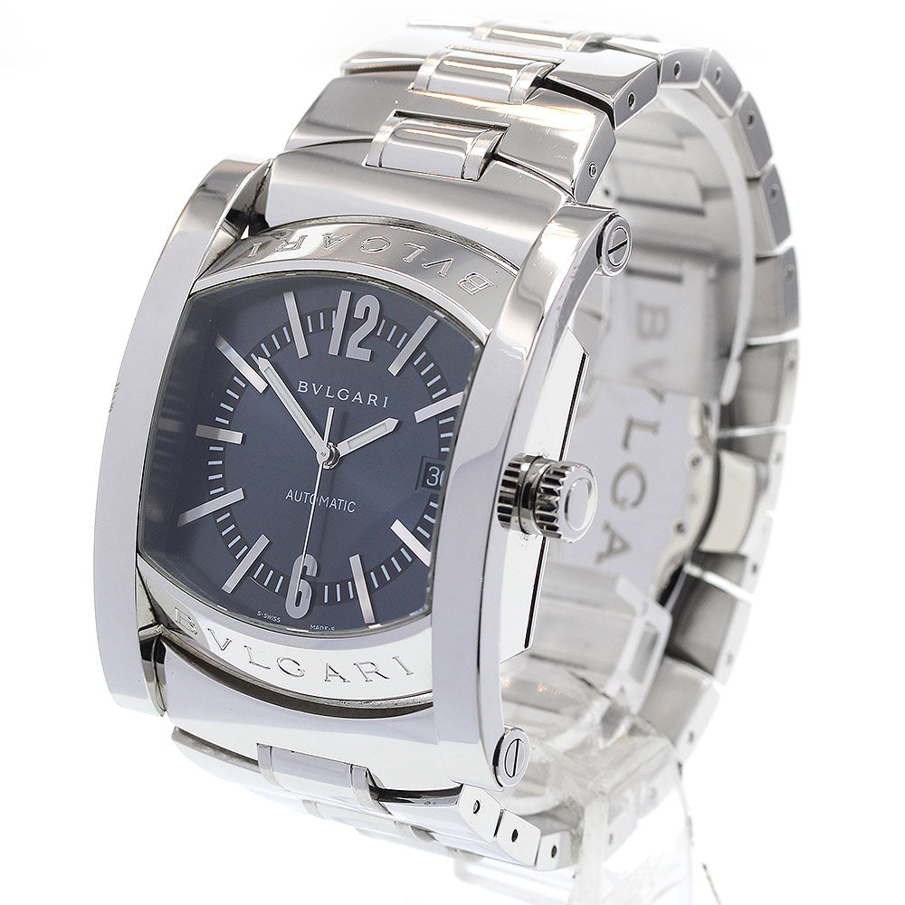 BVLGARI Assioma AA48S Date Gray Dial Automatic Men's Watch_835116