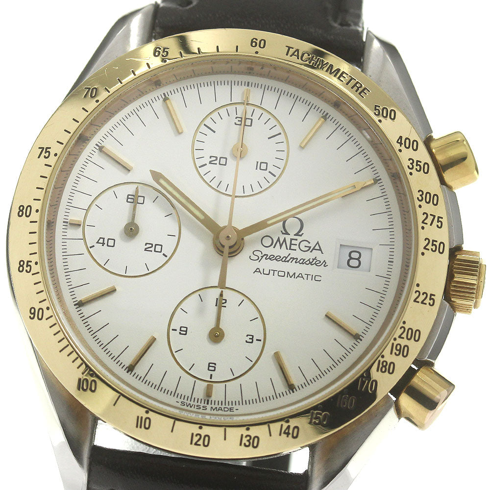 OMEGA Speedmaster 3311.20 Date Chronograph white Dial Automatic Men's_835127
