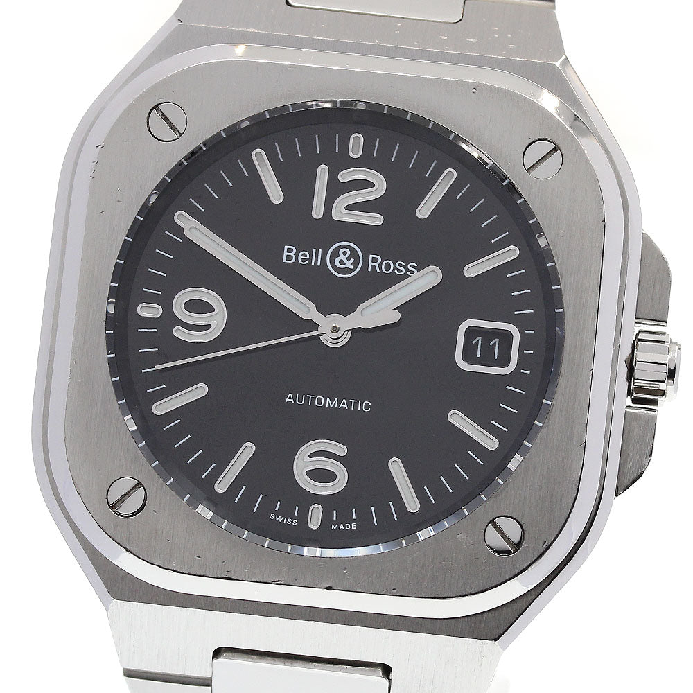 Bell＆Ross BR05 Black Steel BR05A-BL-ST/SST Date Automatic Men's Watch_835132
