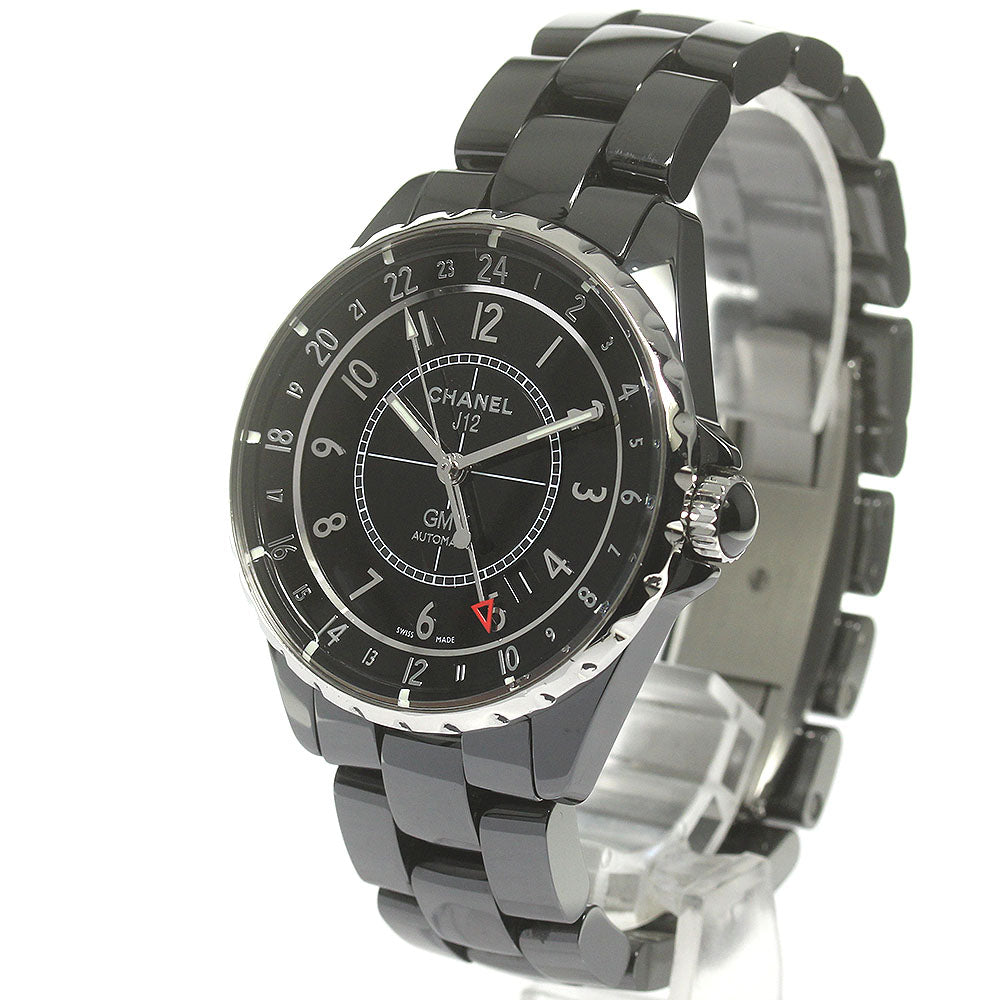 CHANEL J12 GMT H3102 Black ceramic black Dial Automatic Men's Watch_835168