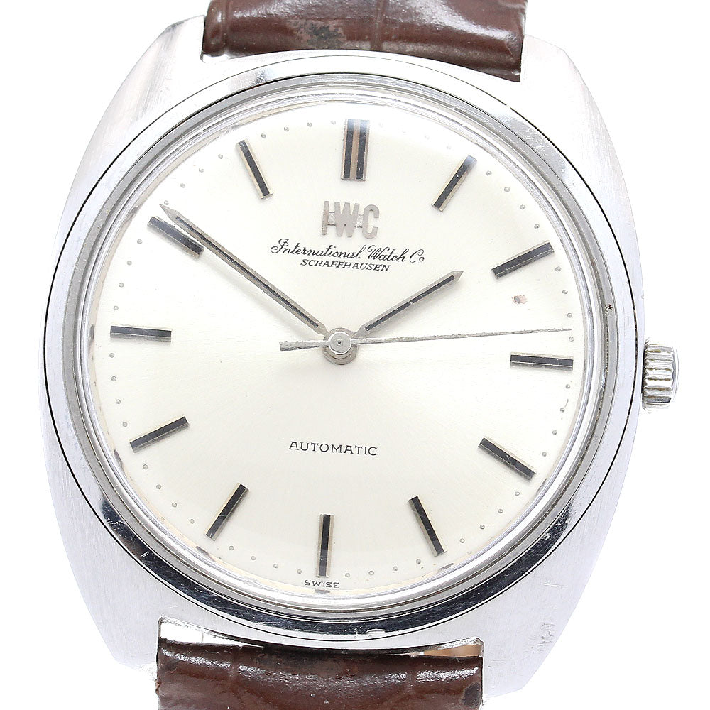 IWC SCHAFFHAUSEN Cal.854B Silver Dial Automatic Men's Watch_835205