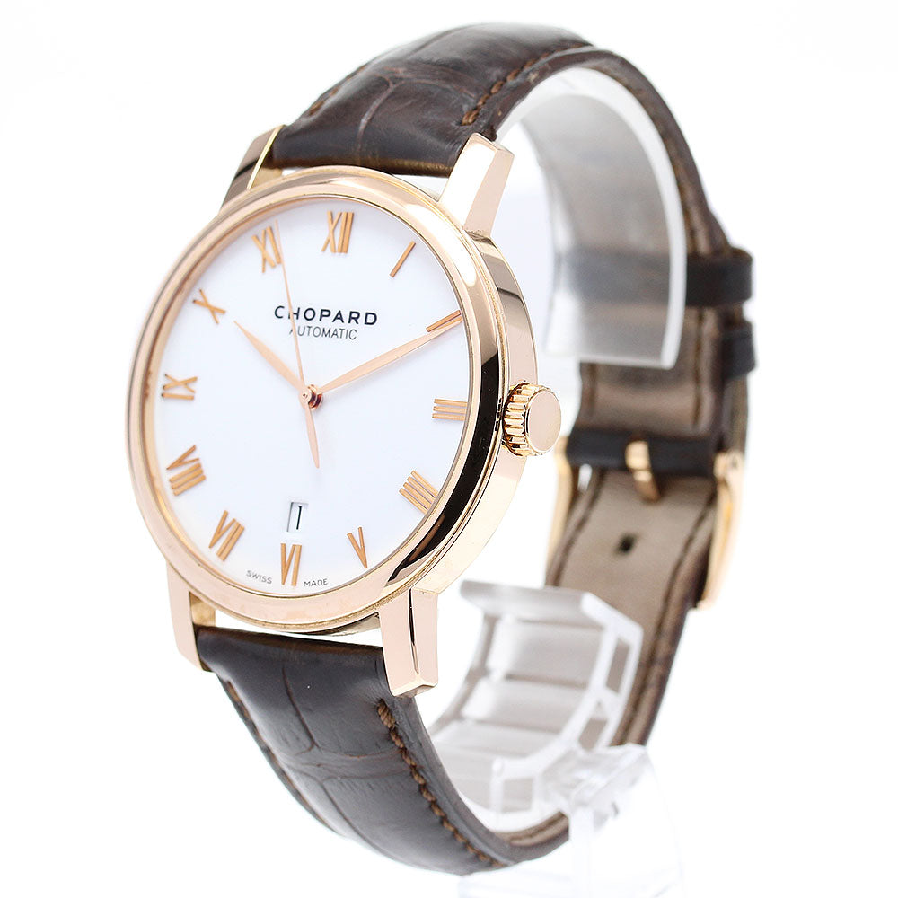 Chopard Classic 1278 K18PG Date White Dial Automatic Men's Watch_835285
