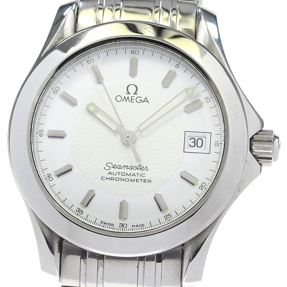 OMEGA Seamaster120 2501.21 Date white Dial Automatic Men's Watch_835326