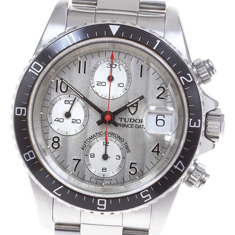 TUDOR Prince Date Chrono Time 79270 Silver Dial Automatic Men's Watch_835351