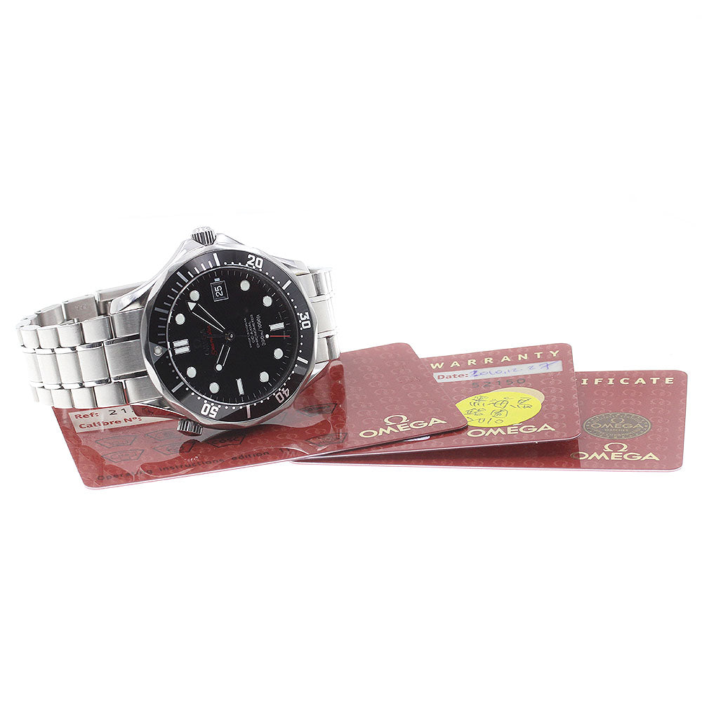 OMEGA Seamaster300 212.30.41.20.01.002 Date black Dial Automatic Men's Watch_835357