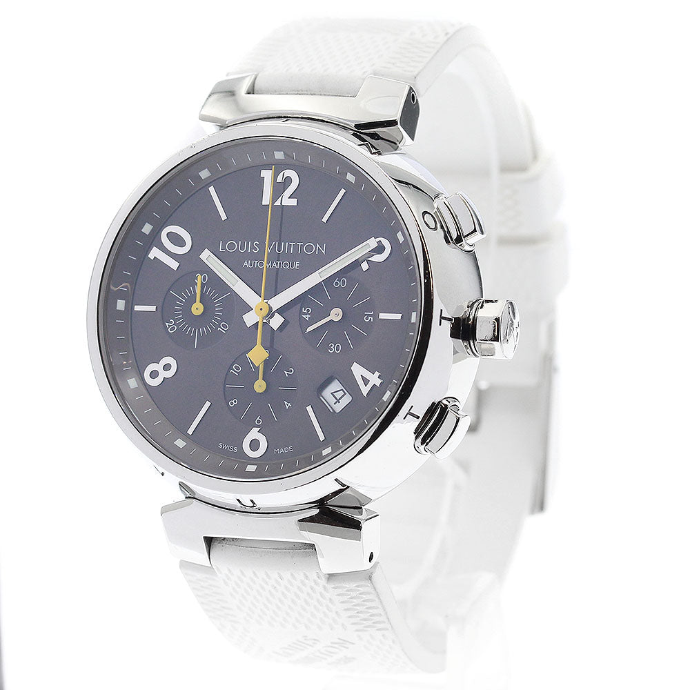 LOUIS VUITTON Tambour Q1121 Date Chronograph Automatic Men's Watch_835360
