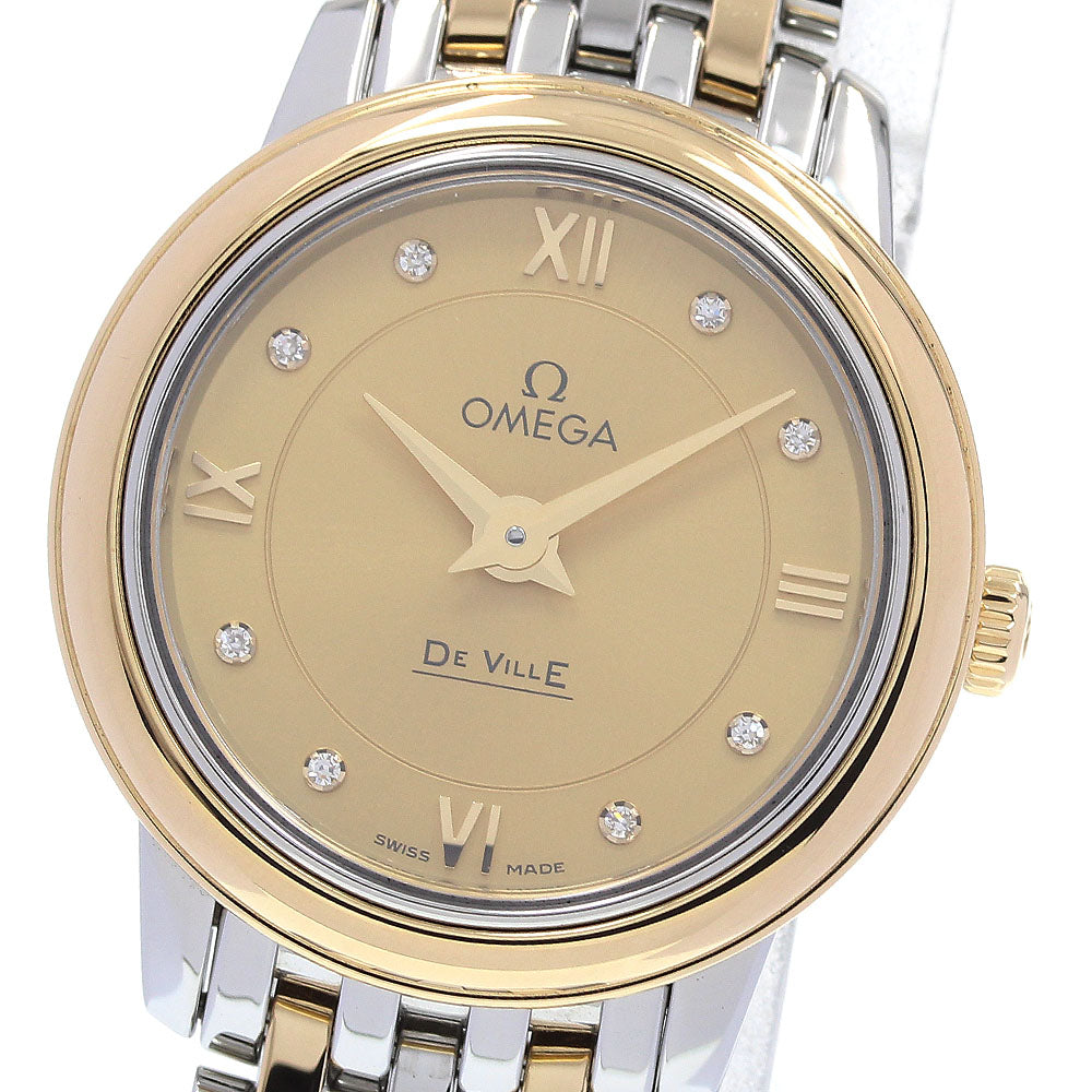OMEGA De Ville Prestige 424.20.24.60.58.001 8P diamond Quartz Ladies_835361
