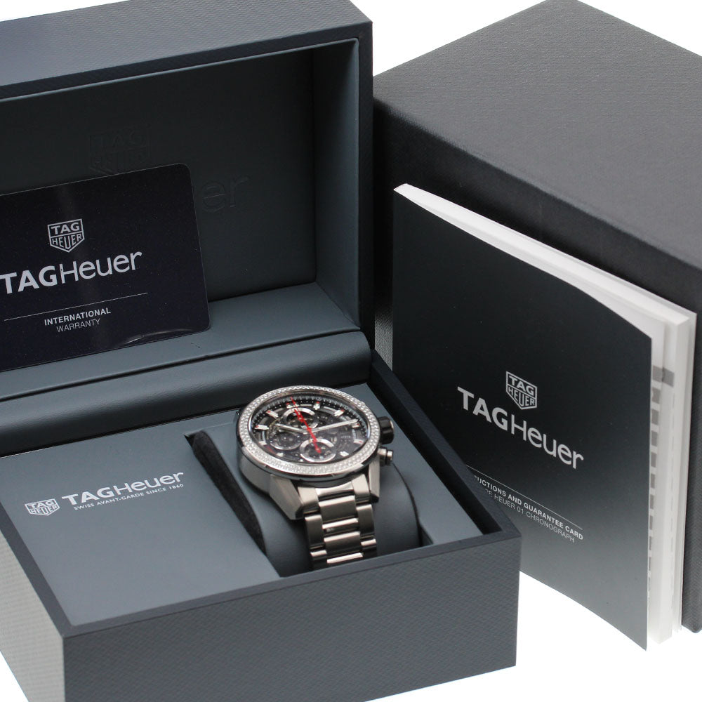 TAG HEUER Carrera CAR201P.BA0766 Caliber HEUER01 Diamond Bezel AT Men's_835433
