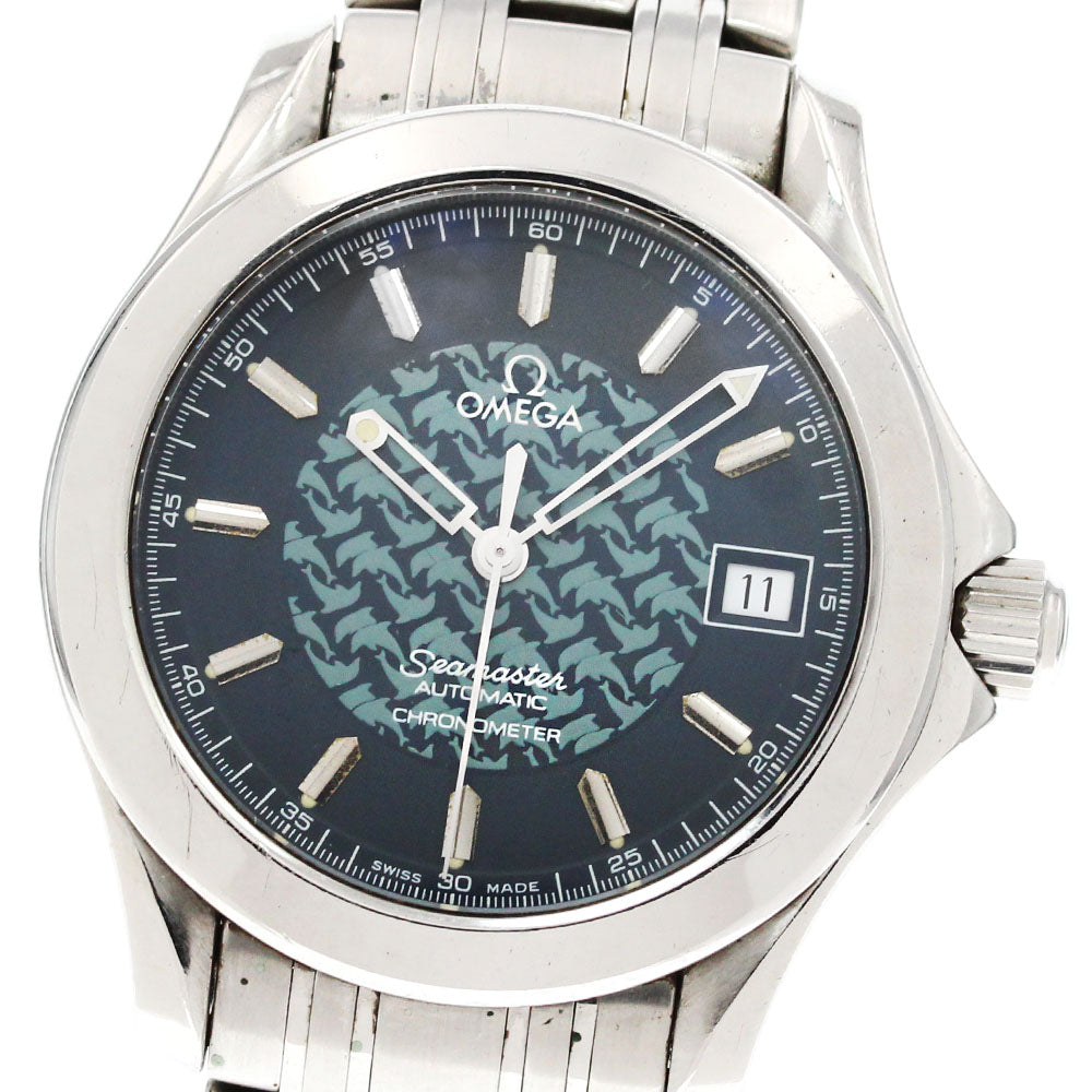 OMEGA Seamaster120 Jack Mayol 2500.80 blue Dial Automatic Men's Watch_835436