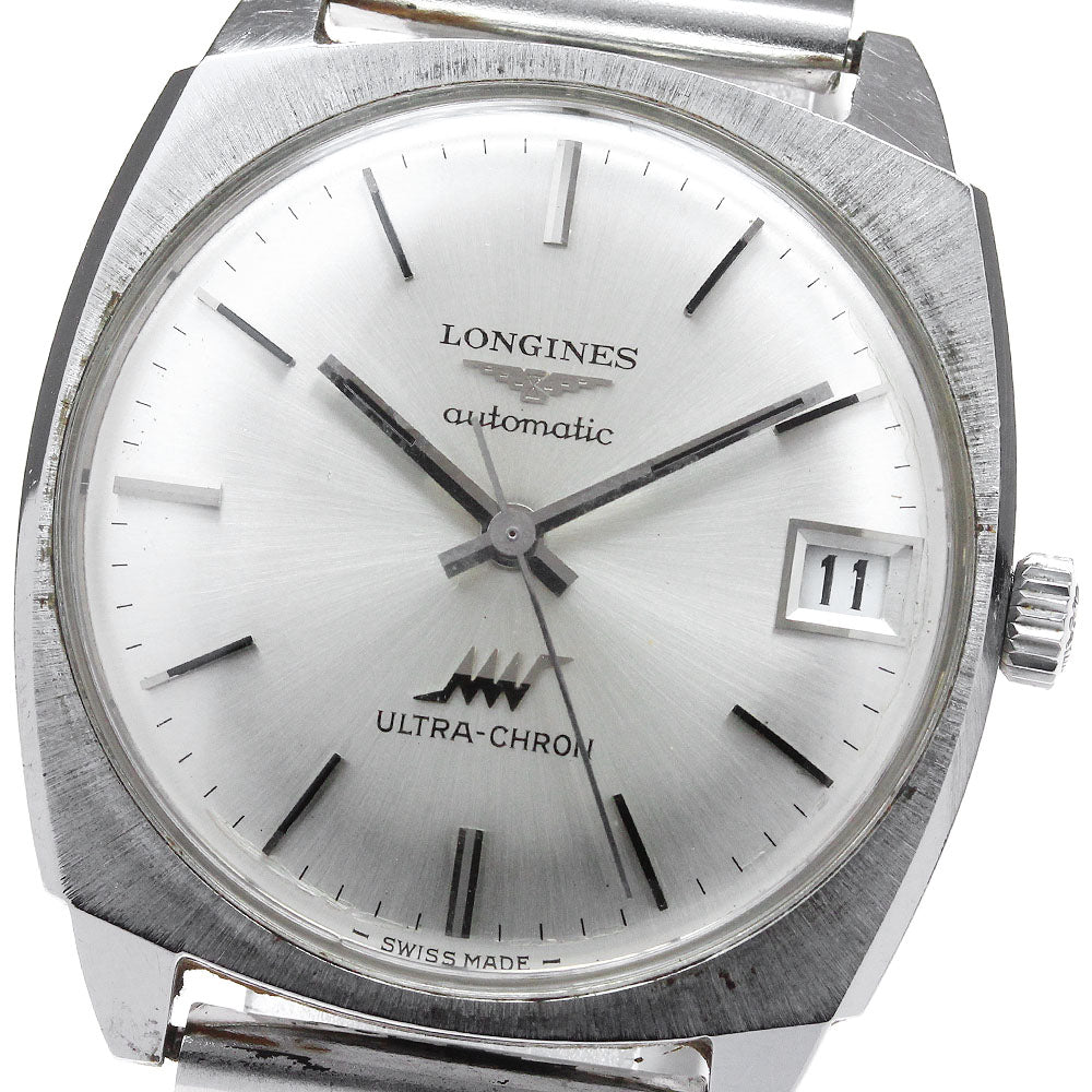 LONGINES Ultracron Date Silver Dial Automatic Men's Watch_835495