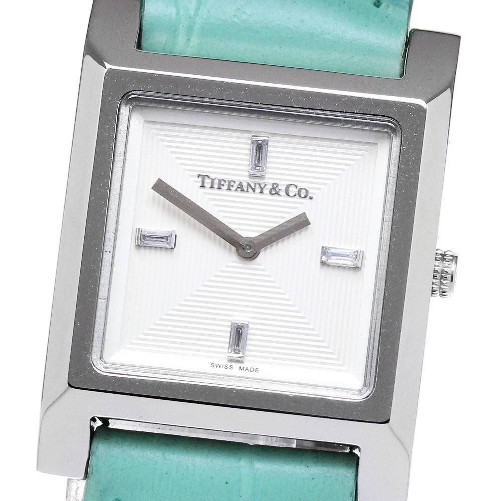 TIFFANY&Co. 1837 Makers 67460375 diamond Silver Dial Quartz Ladies Watch_835562