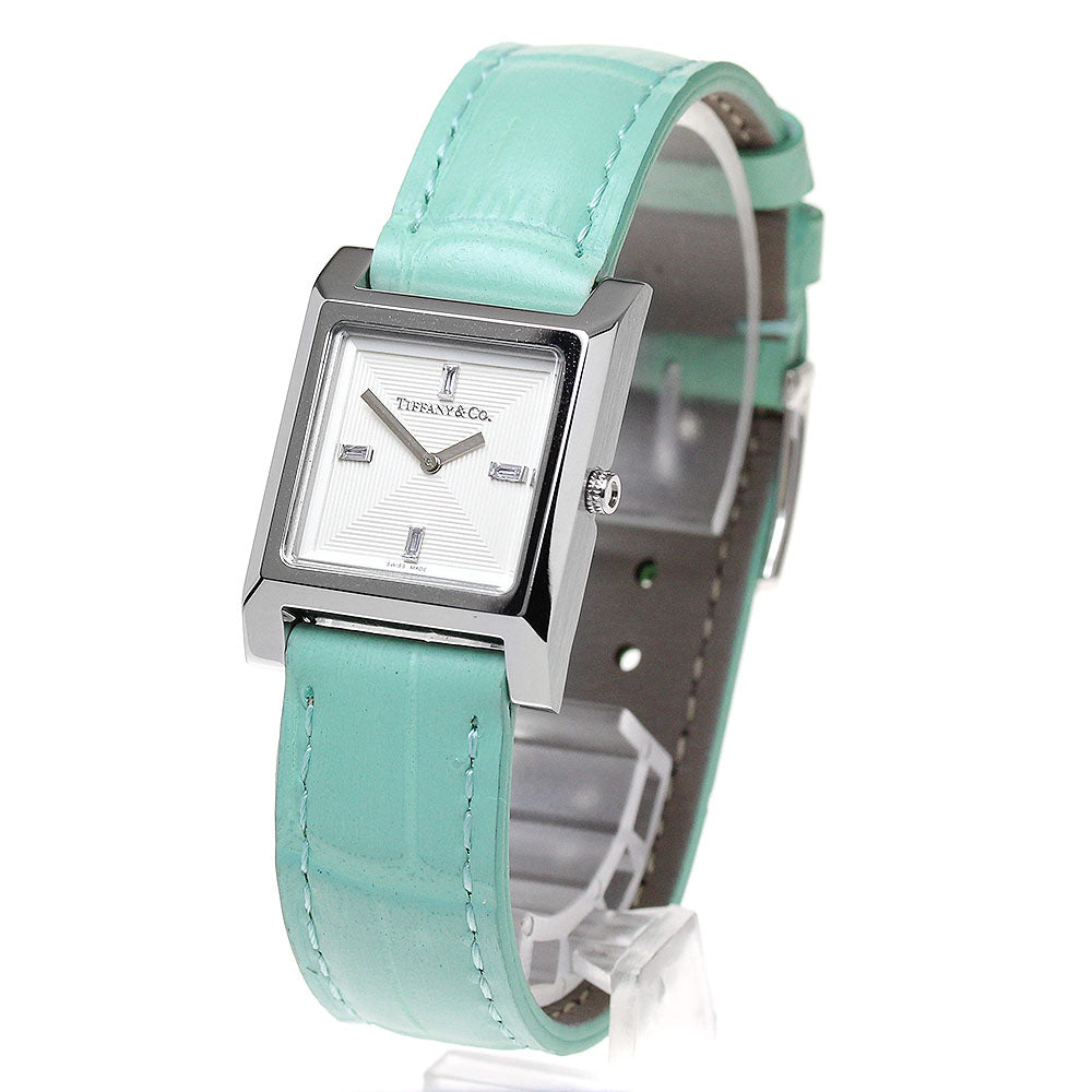 TIFFANY&Co. 1837 Makers 67460375 diamond Silver Dial Quartz Ladies Watch_835562
