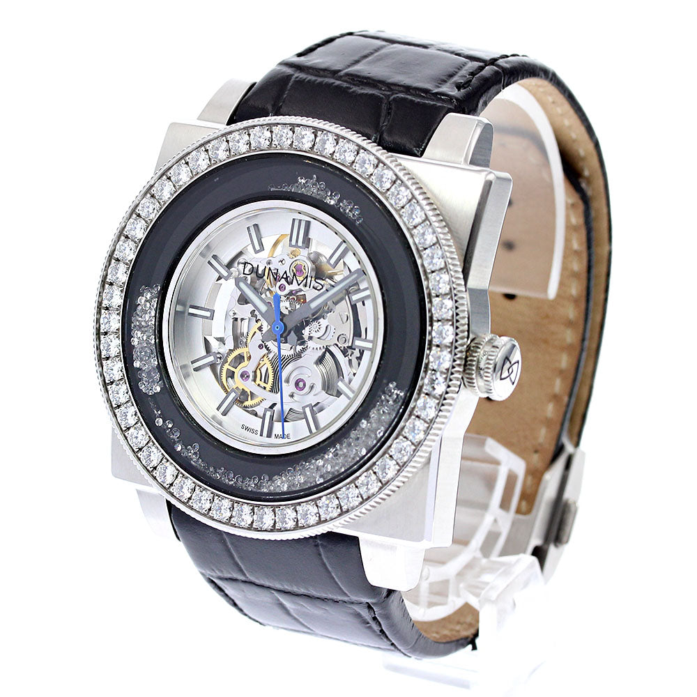DUNAMIS Hubris HBS0002 Diamond Bezel skeleton Dial Automatic Men's Watch_835577