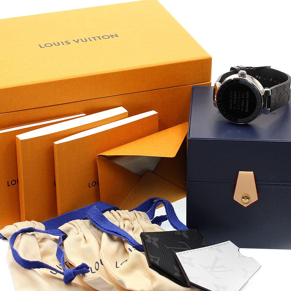 LOUIS VUITTON Tambour Horizon QA050Z Digital Dial Quartz Men's Watch_835649