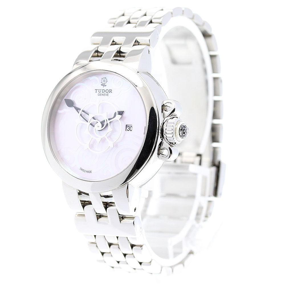 TUDOR Claire de Rose 35400 Date Pink shell Dial Automatic Ladies Watch_835682