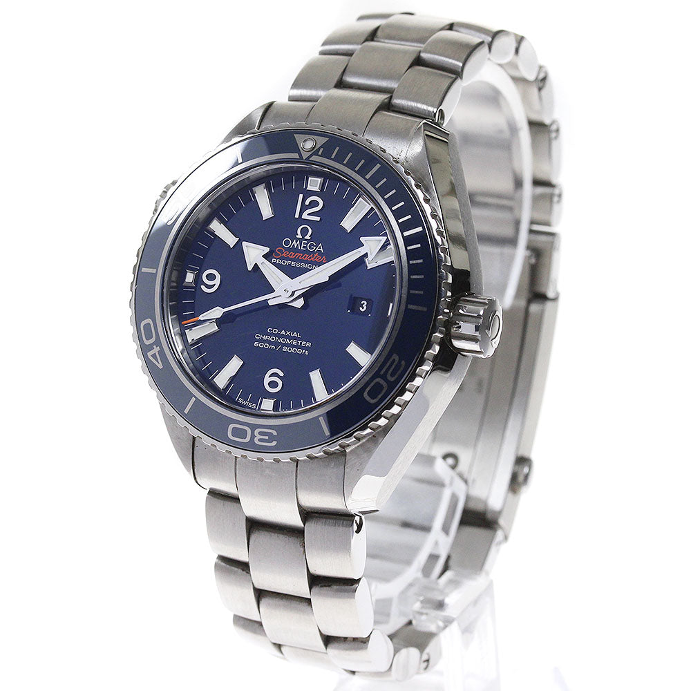 OMEGA Seamaster Planet Ocean 232.90.38.20.03.001 Navy Dial AT Boy's Watch_835699