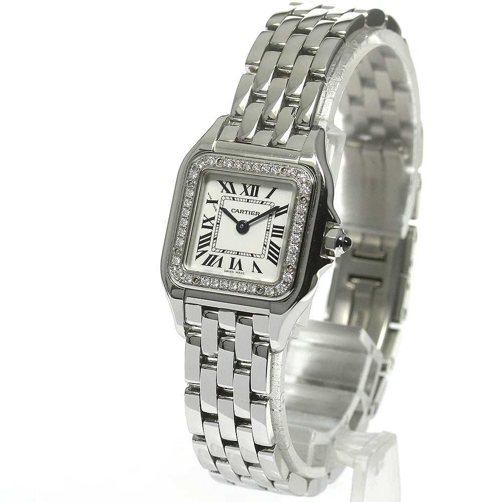 CARTIER PANTHERE de Cartier SM W4PN0007 Diamond Bezel Quartz Ladies Watch_835707
