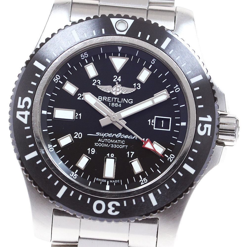 BREITLING Super Ocean 44 Special Y17393 Date black Dial Automatic Men's_835713