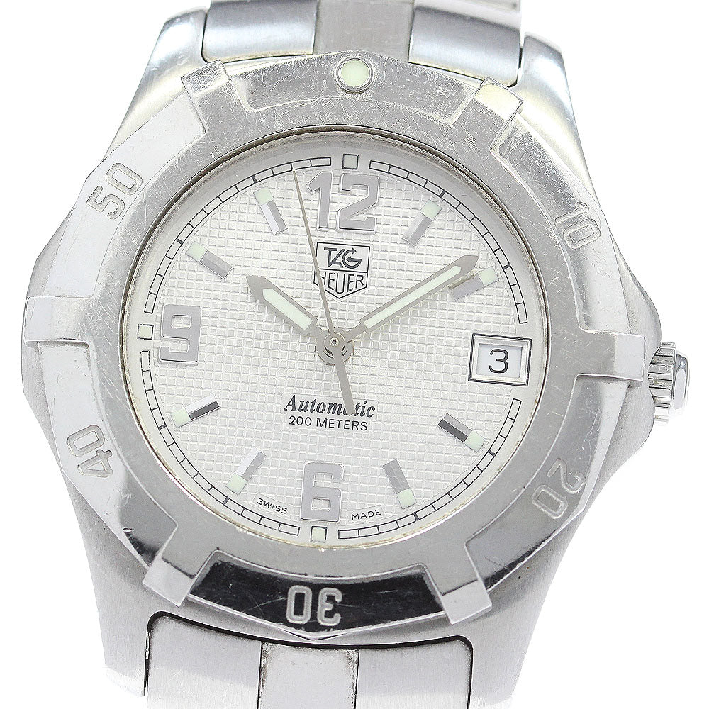 TAG HEUER Exclusive WN2110-0 Date Silver Dial Automatic Men's Watch_835720