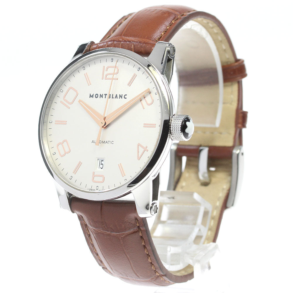 MONTBLANC Time walker 7210 Date beige Dial Automatic Men's Watch_835735