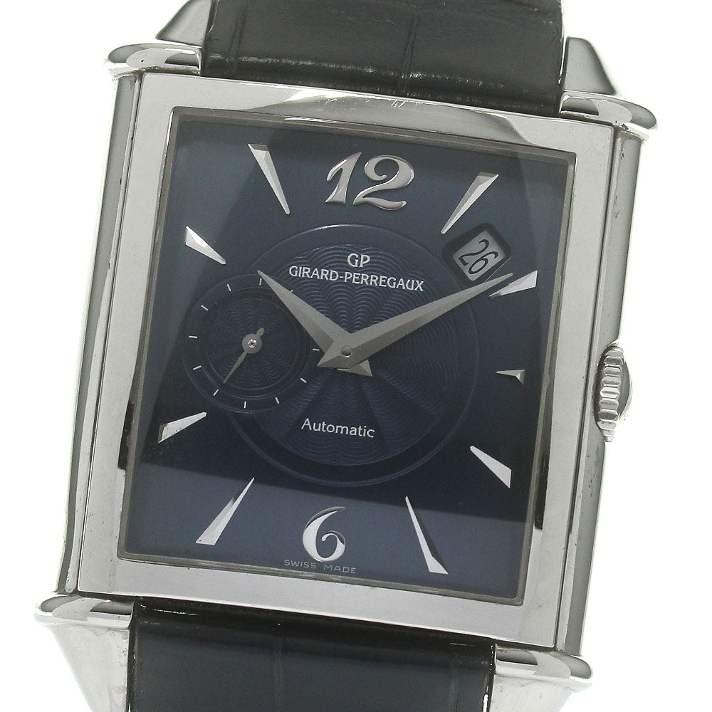 GIRARD PERREGAUX Vintage 1945 25835-11-1222SBB4A Tenshodo 135th Anniversary Limited to 35 bottles Navy Dial Automatic Men's Watch_835783