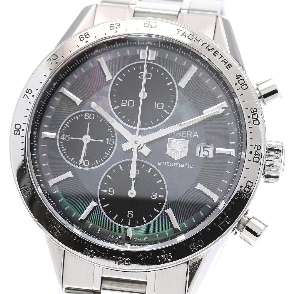 TAG HEUER Carrera Caliber 16 CV201P.BA0794 Chronograph Date Black shell Dial Automatic Men's Watch_835787