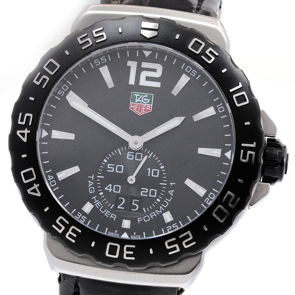 TAG HEUER Formula 1 WAU1110 Date Black Dial Quartz Men's Watch_835897