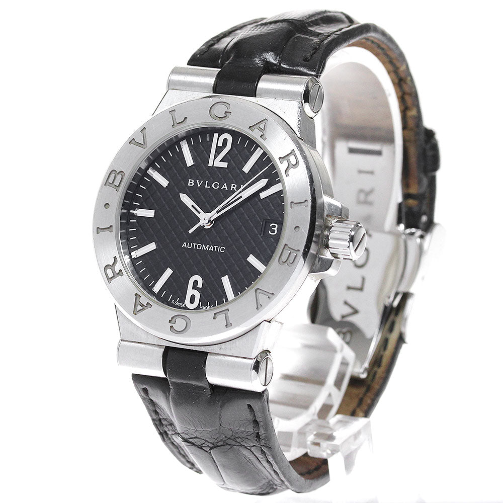 BVLGARI Diagono DG35S Date black Dial Automatic Men's Watch_835913