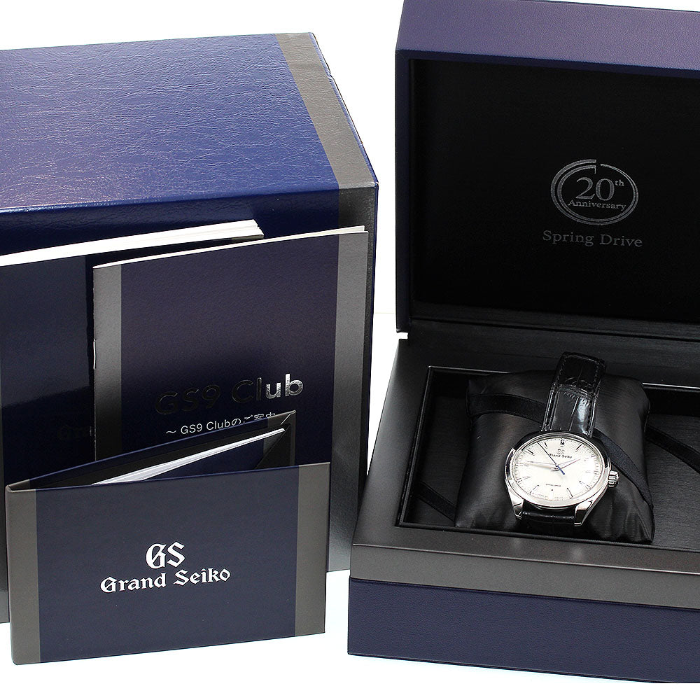 SEIKO Grand Seiko Spring Drive 20th Anniversary Limited Edition SBGY003/9R31-0AB0 Silver Dial Spring drive Men's Watch_835990