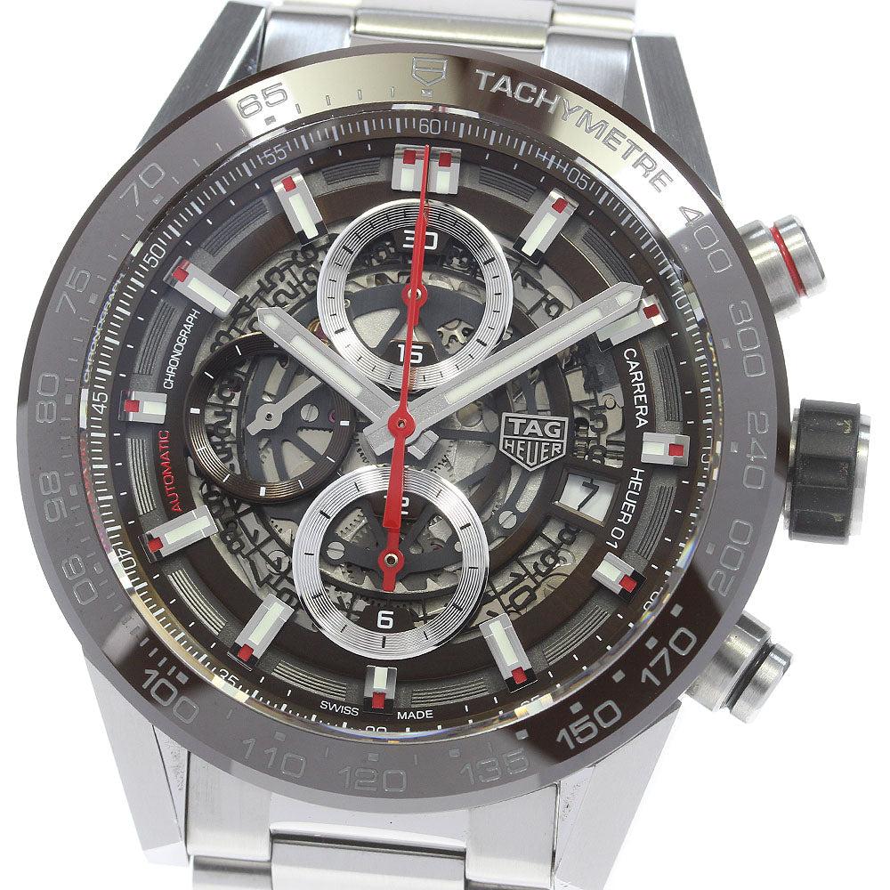TAG HEUER Carrera CAR201U-0 Cal.HEUER01 Chronograph Automatic Men's Watch_836061