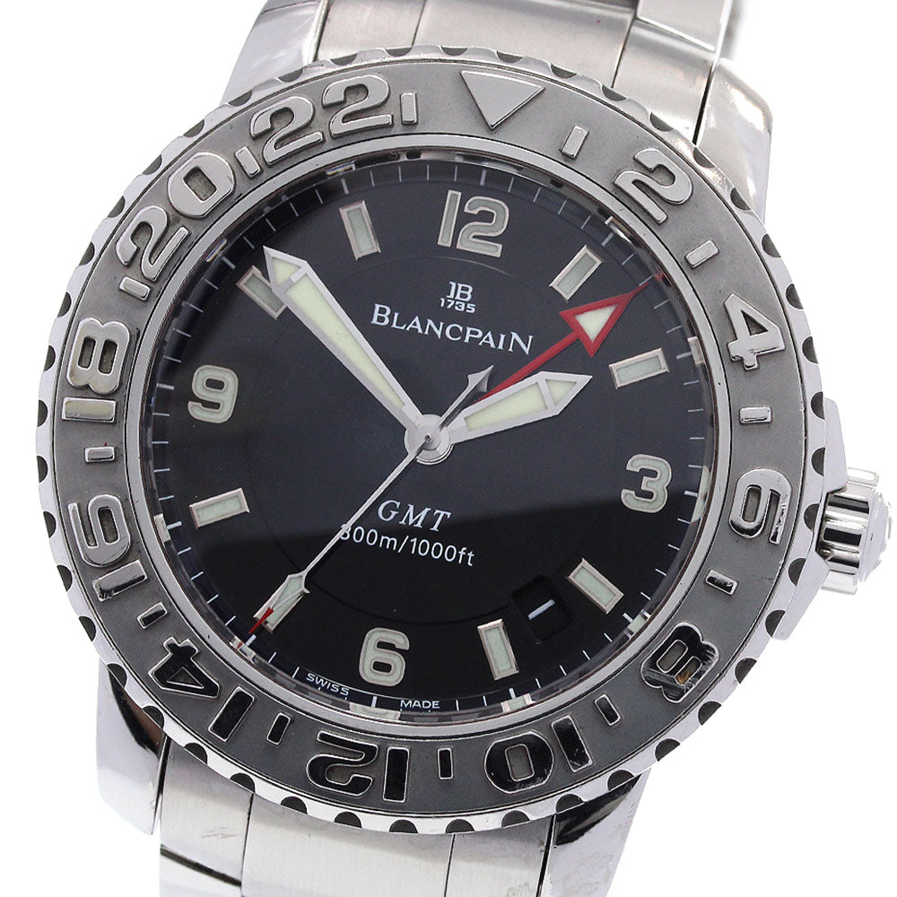 Blancpain Trilogy 2250-1130-71 GMT date black Dial Automatic Men's Watch_836072