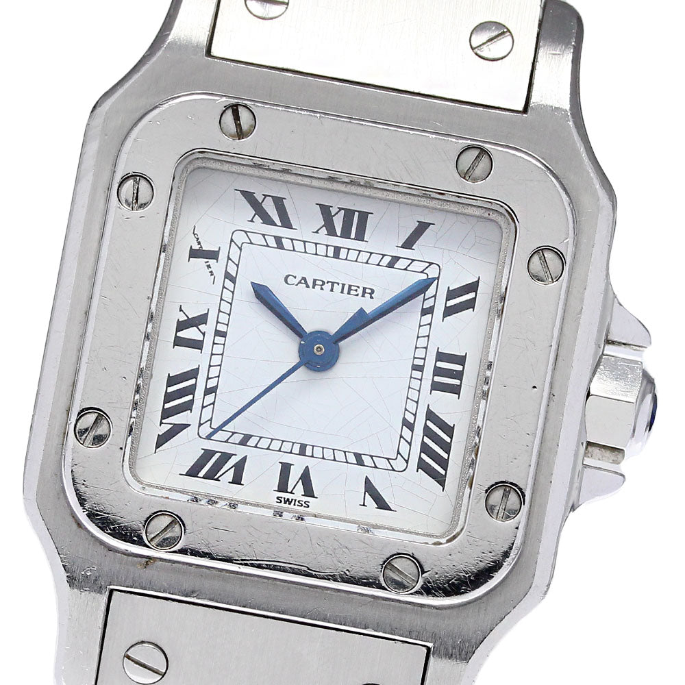 CARTIER Santos GalbeeSM white Dial Automatic Ladies Watch_836116