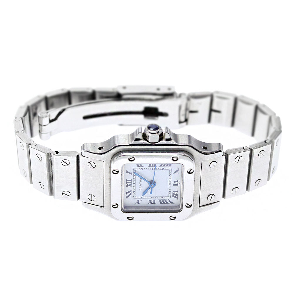 CARTIER Santos GalbeeSM white Dial Automatic Ladies Watch_836116