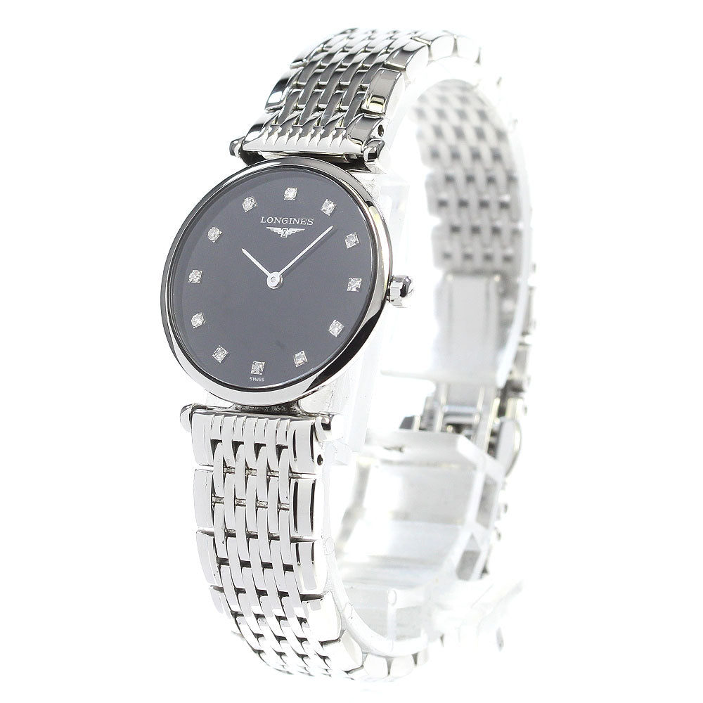 LONGINES Grand Classic L4.209.4 12P diamond Quartz Ladies Watch_836169