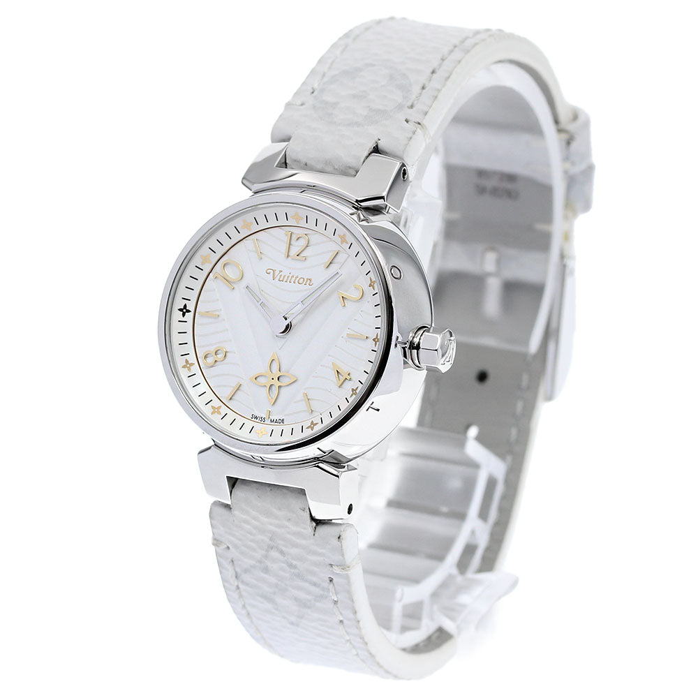 LOUIS VUITTON Tambour New Wave QA091 Small seconds Quartz Ladies Watch_836843