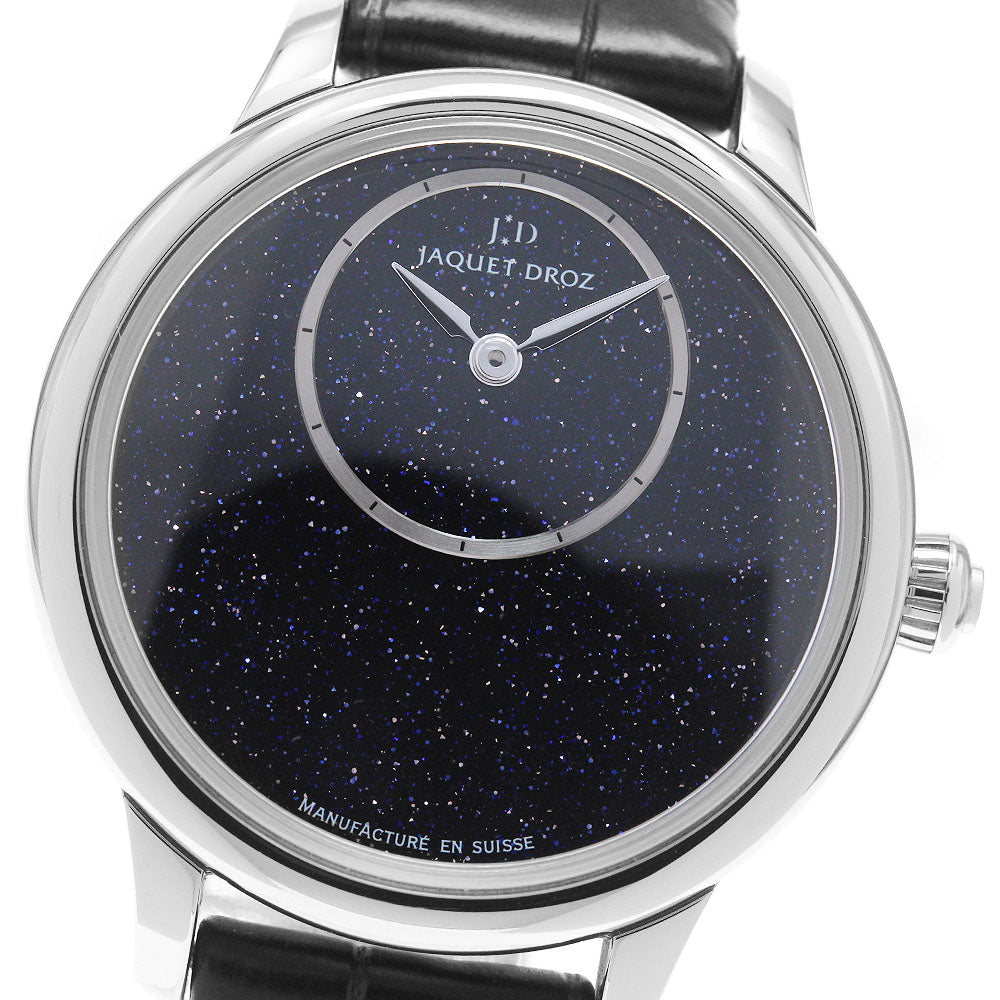 JAQUET DROZ petite wool minute aventurine J005000570 Navy Dial Automatic Ladies Watch_836864
