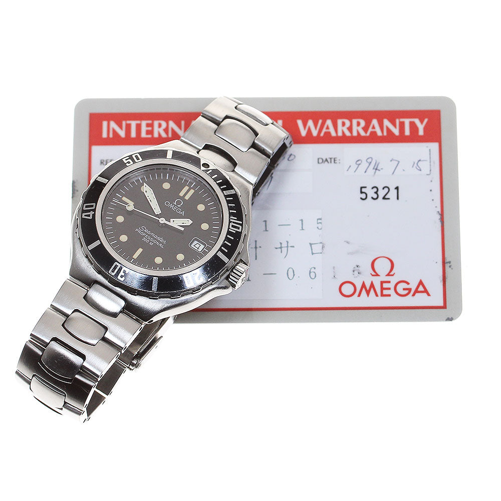 OMEGA Seamaster200 2850.50.01 Date black Dial Quartz Men's Watch_836902