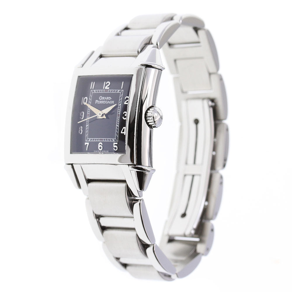 GIRARD PERREGAUX vintage 2589 black Dial Hand Winding Ladies Watch_836906