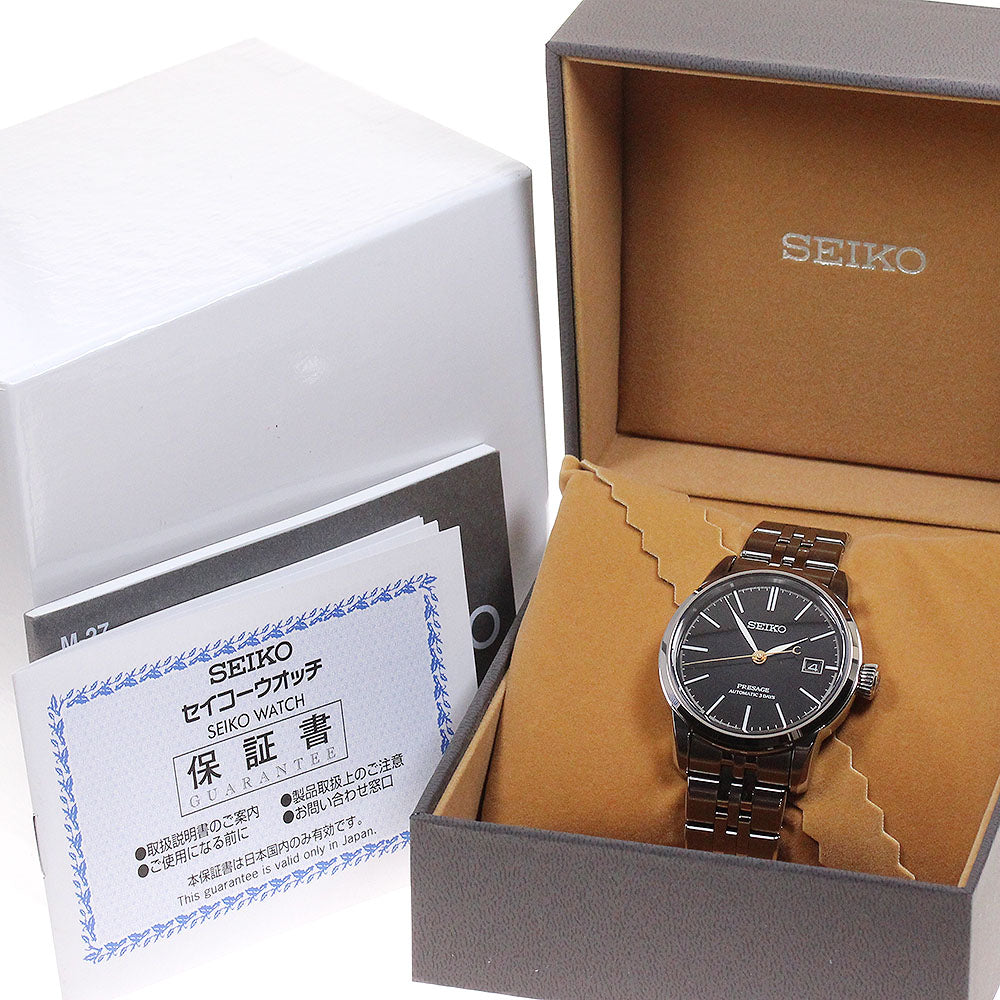 SEIKO Presage SARX107/6R55-00C0 Date Black Dial Automatic Men's Watch_836910