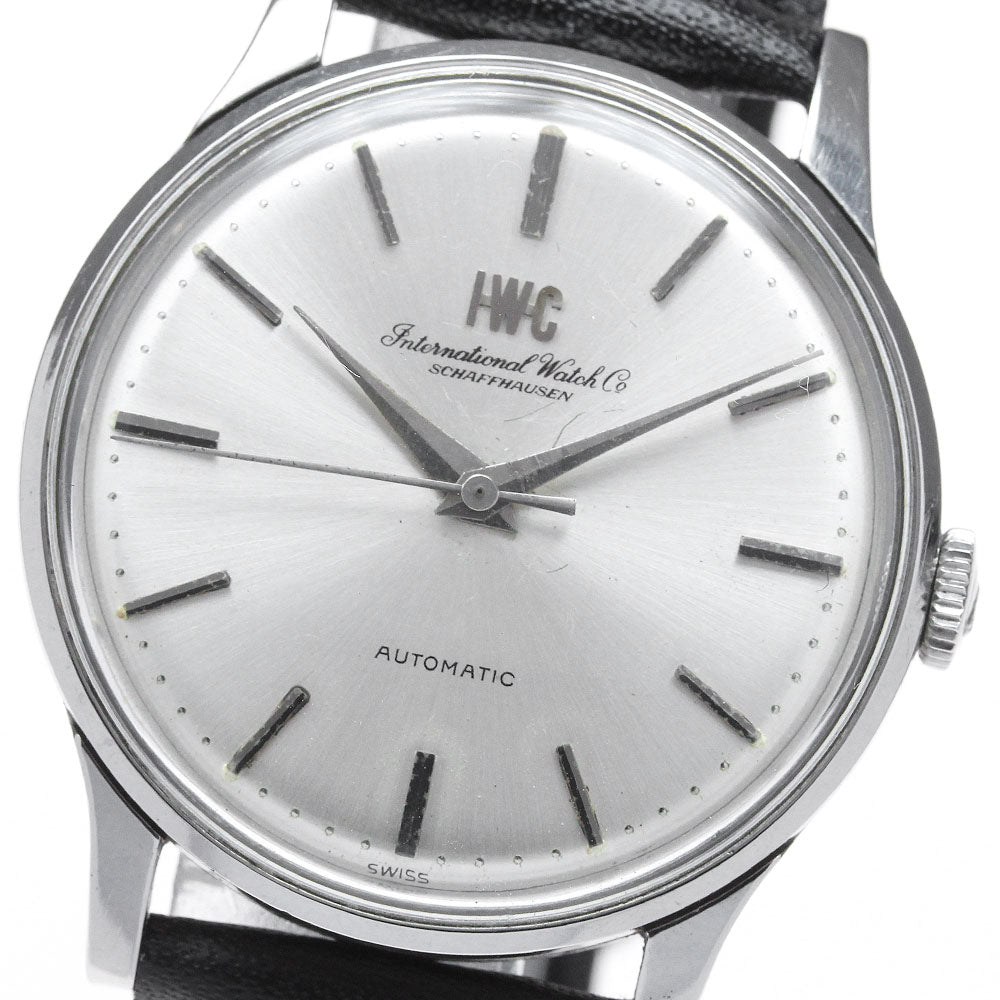 IWC SCHAFFHAUSEN Cal.853 Silver Dial Automatic Men's Watch_836917