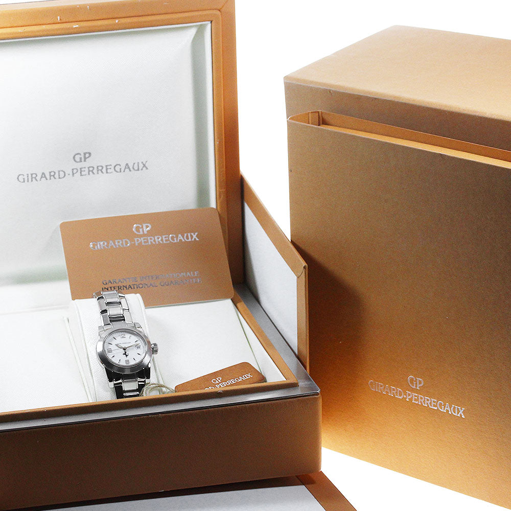 GIRARD PERREGAUX Ferrari 8040 Date white Dial Automatic Ladies Watch_836945