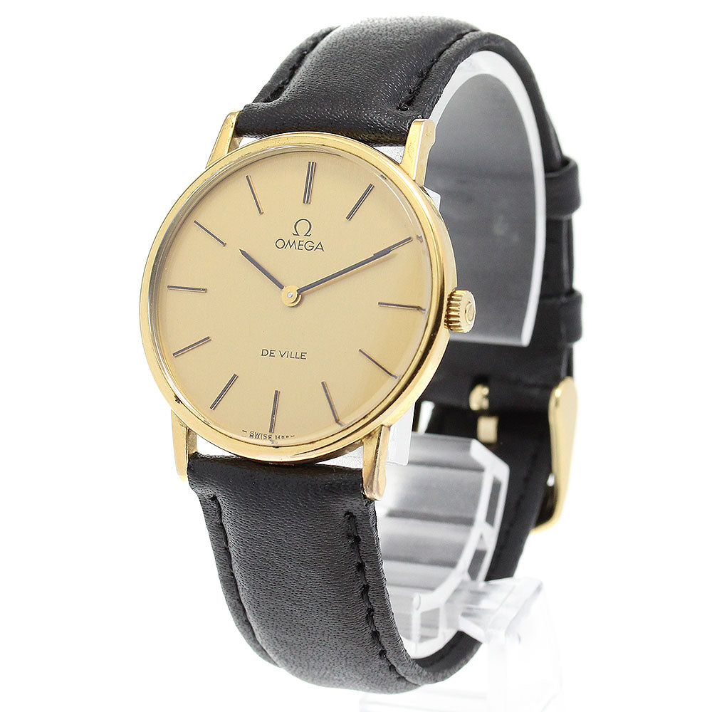 OMEGA De Ville 111.140 Round Cal.625 Gold Dial Hand Winding Men's Watch_836990