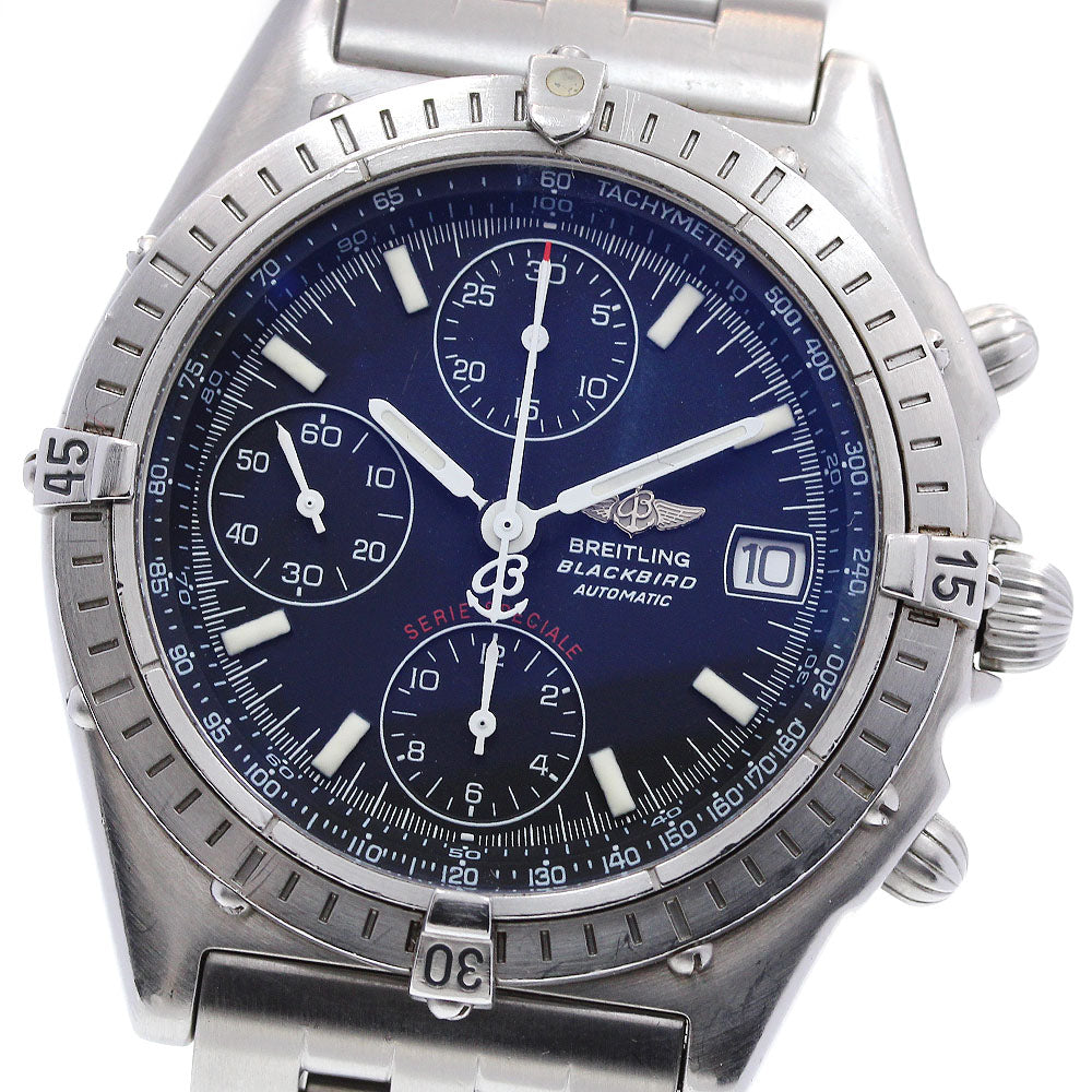 BREITLING Chronomat Blackbird A13050.1 Chronograph black Dial Automatic Men's Watch_837043
