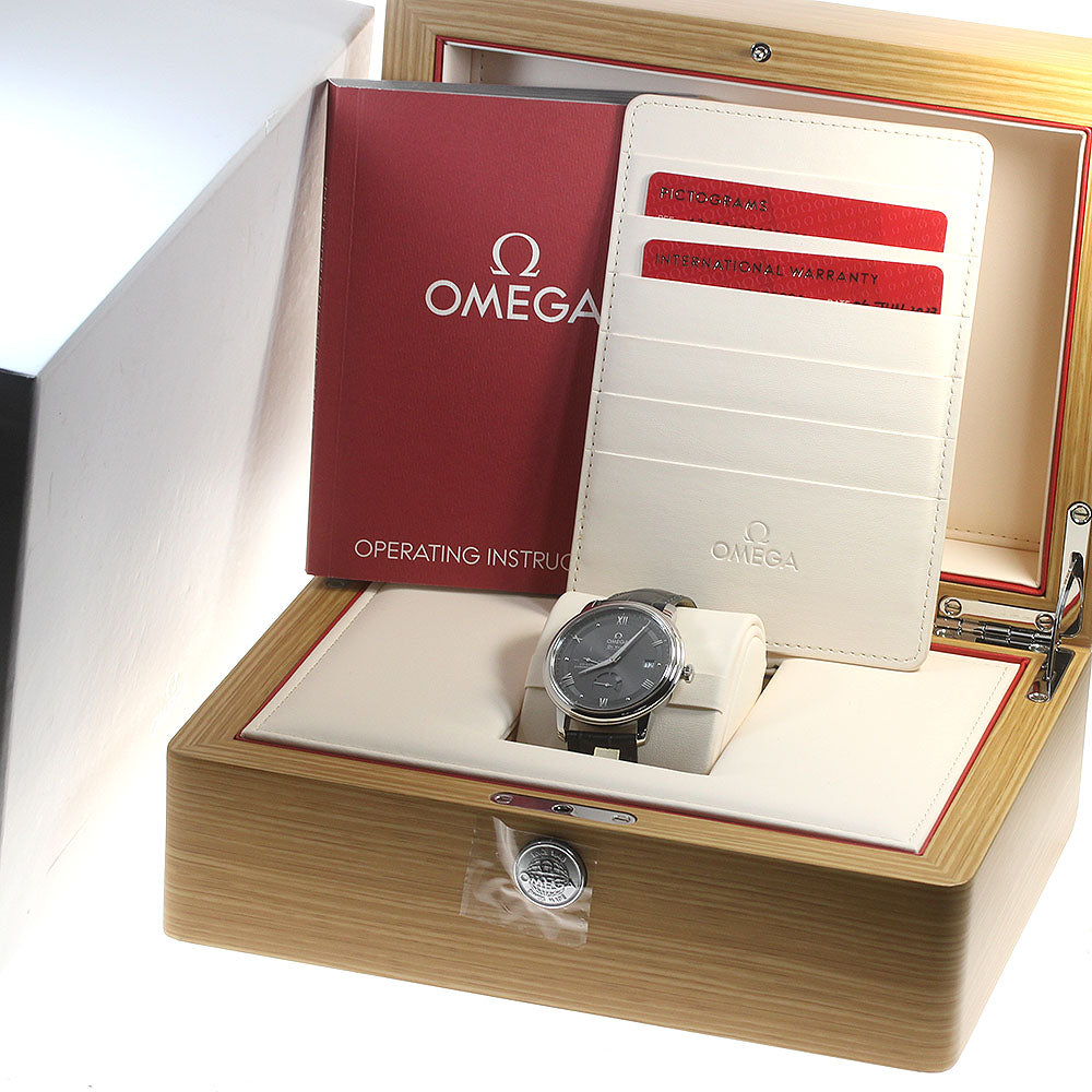 OMEGA De Ville Prestige Coaxial 424.13.40.21.06.001 Power reserve gray Dial Automatic Men's Watch_837094