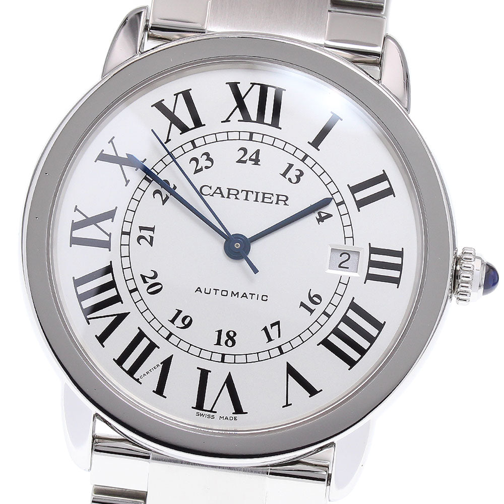 CARTIER Ronde Solo de Cartier XL W6701011 Date Automatic Men's Watch_837179