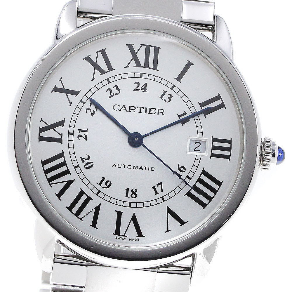CARTIER Ronde Solo de Cartier XL W6701011 Date Automatic Men's Watch_837213