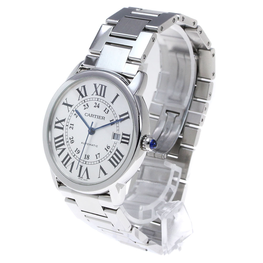 CARTIER Ronde Solo de Cartier XL W6701011 Date Automatic Men's Watch_837213